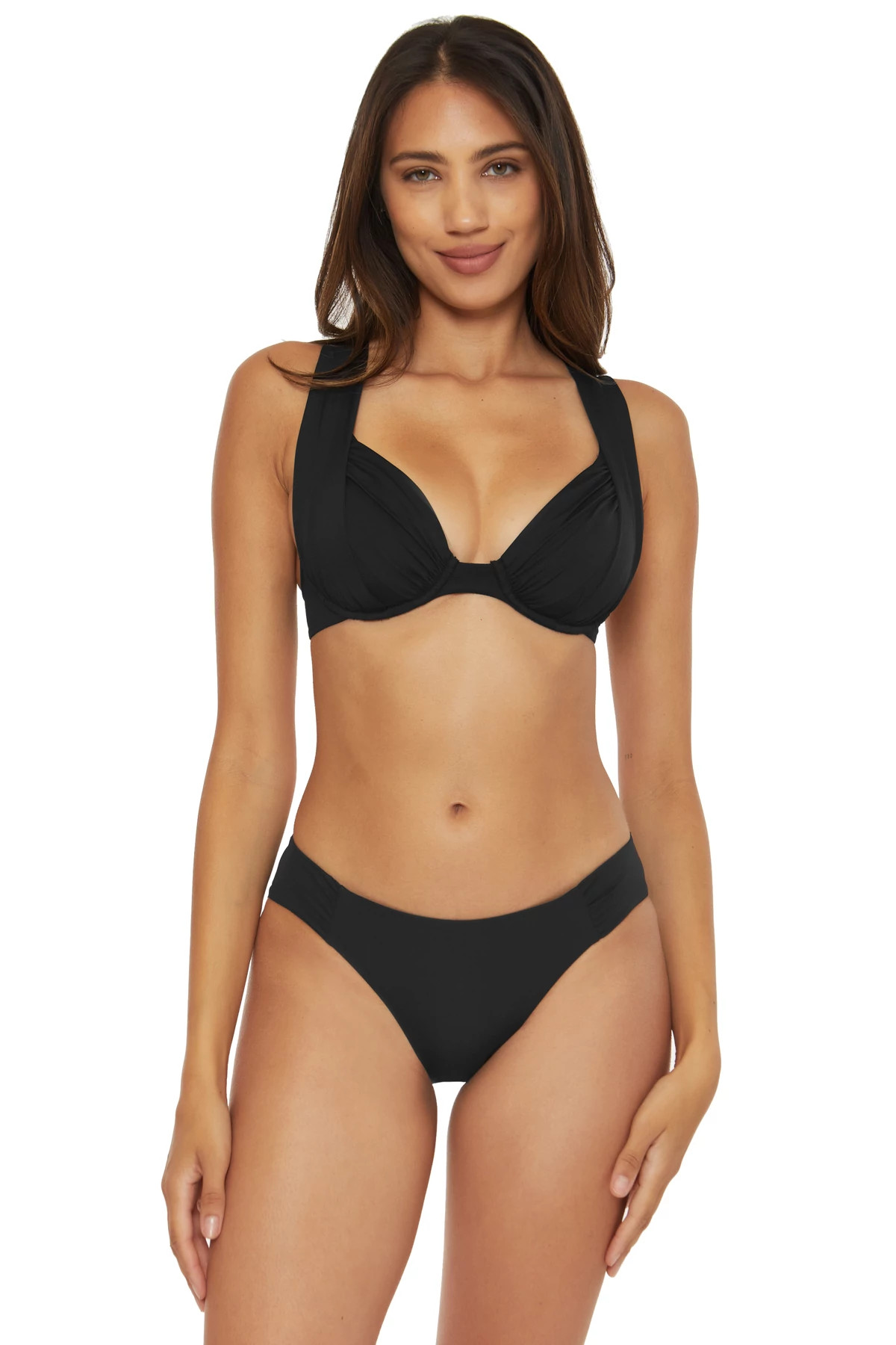 BLACK Felicity Underwire Bikini Top image number 1