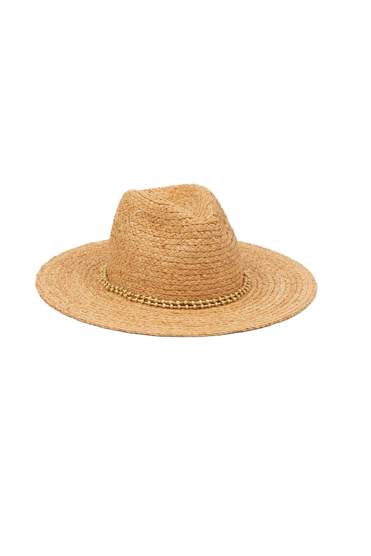 NATURAL Raffia Braid Panama Hat image number 2