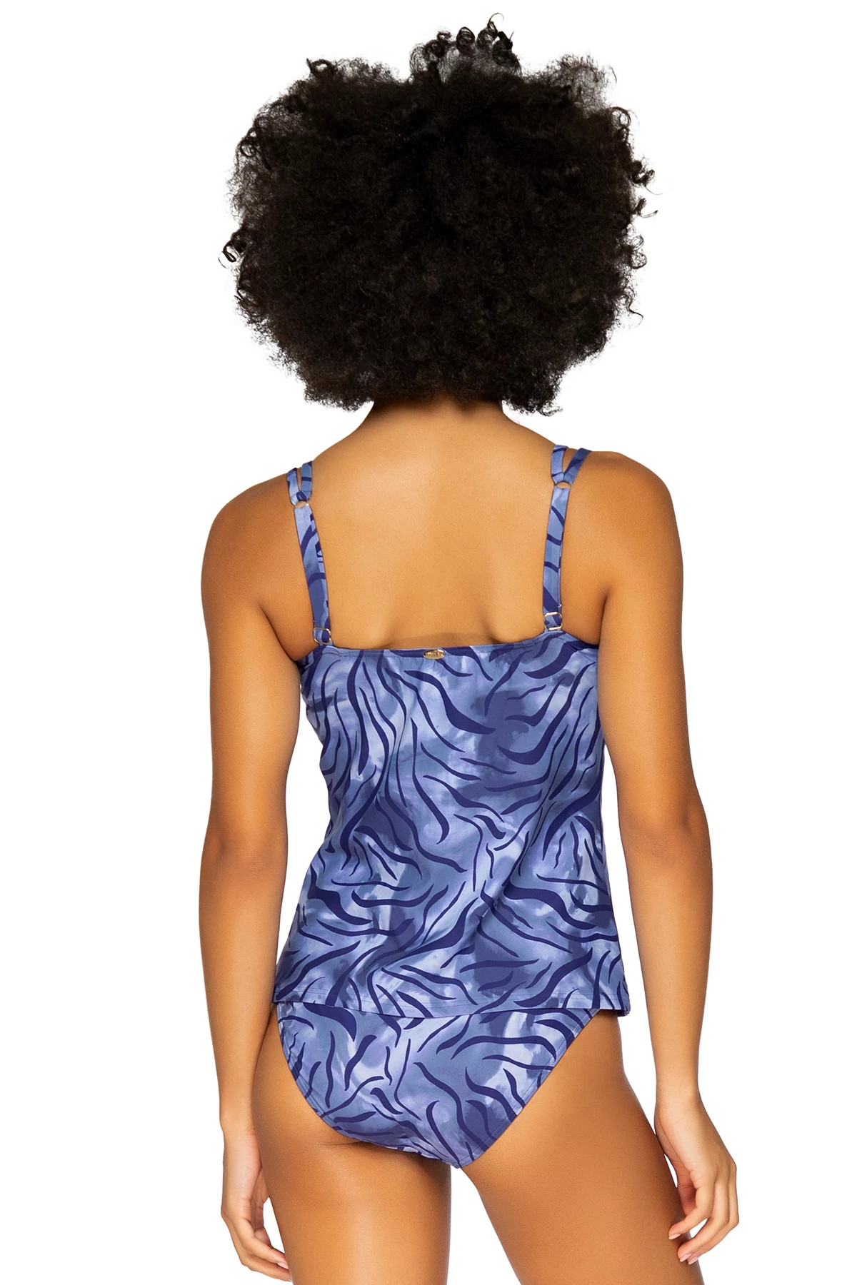 SUMATRA Taylor Over The Shoulder Tankini Top (D+ Cup) image number 2