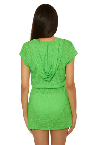 MEADOW Hooded Mini Cover  Dress