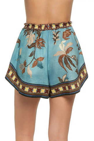 MULTI Georgie Linen Shorts