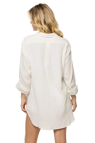 WHITE The Favorite Shirt Dress