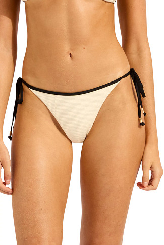 ECRU Brazilian Tie Side Bikini Bottom