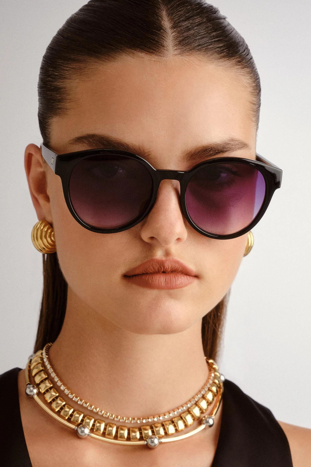 BLACK Paramount Sunglasses image number 3