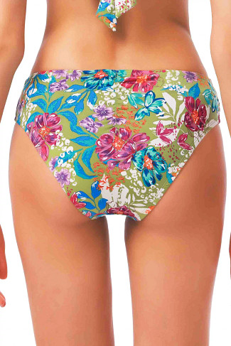MULTI Floral Scoop Hipster Bikini Bottom
