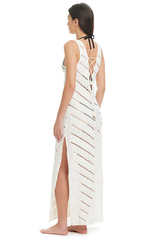 PAPYRUS Crochet Maxi Cover Up Dress