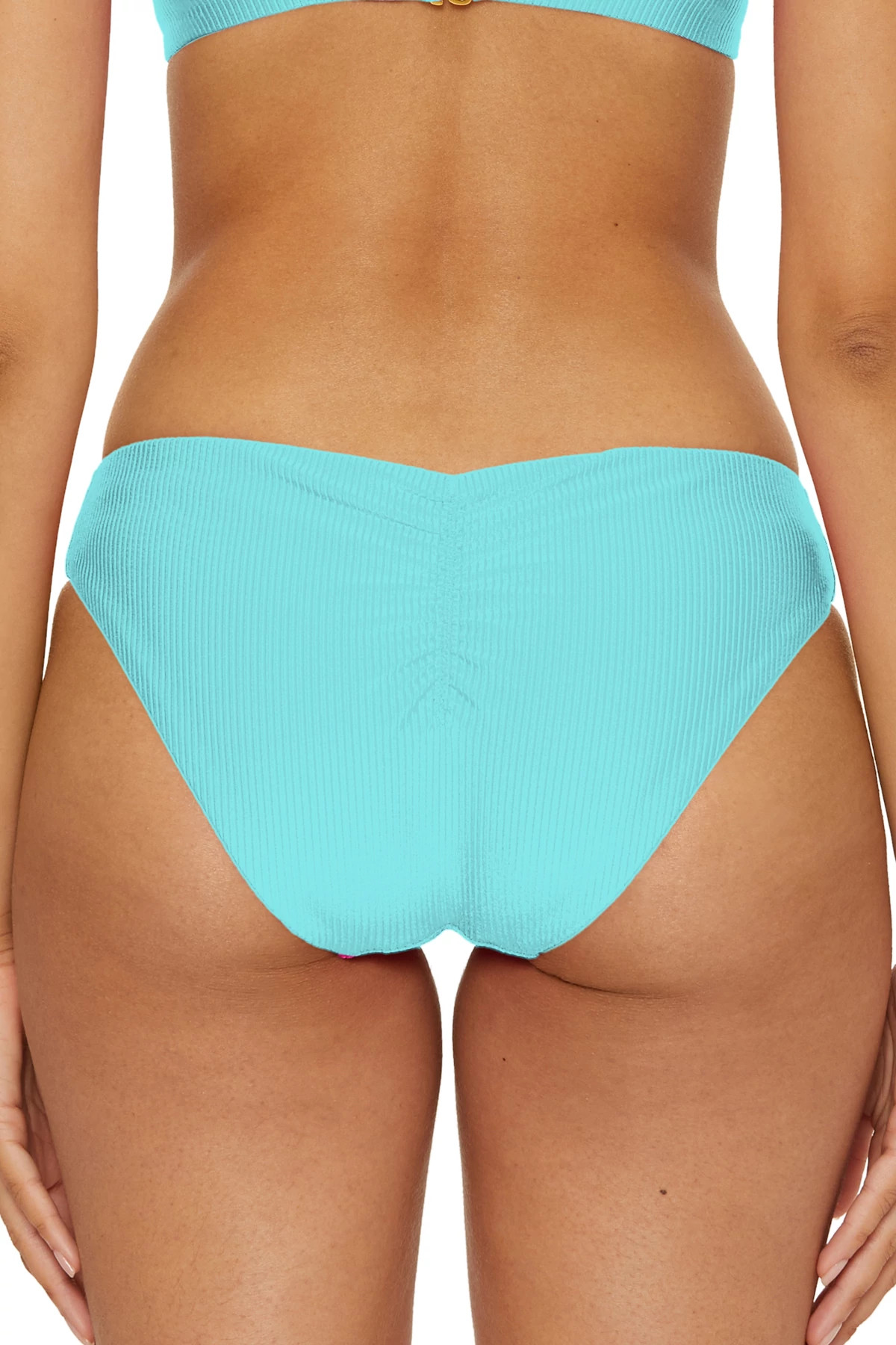 OASIS Adela Ruched Hipster Bikini Bottom image number 2