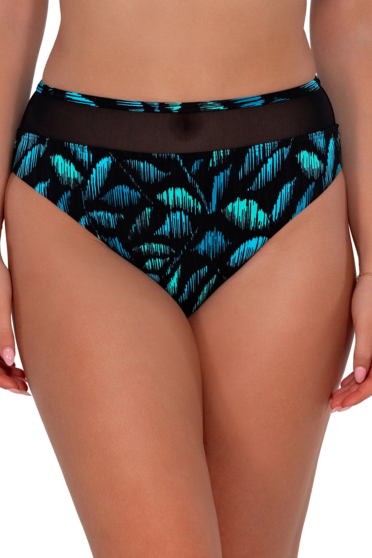 Cascade Seagrass Texture Simone Tankini Top, Women's Swimwear