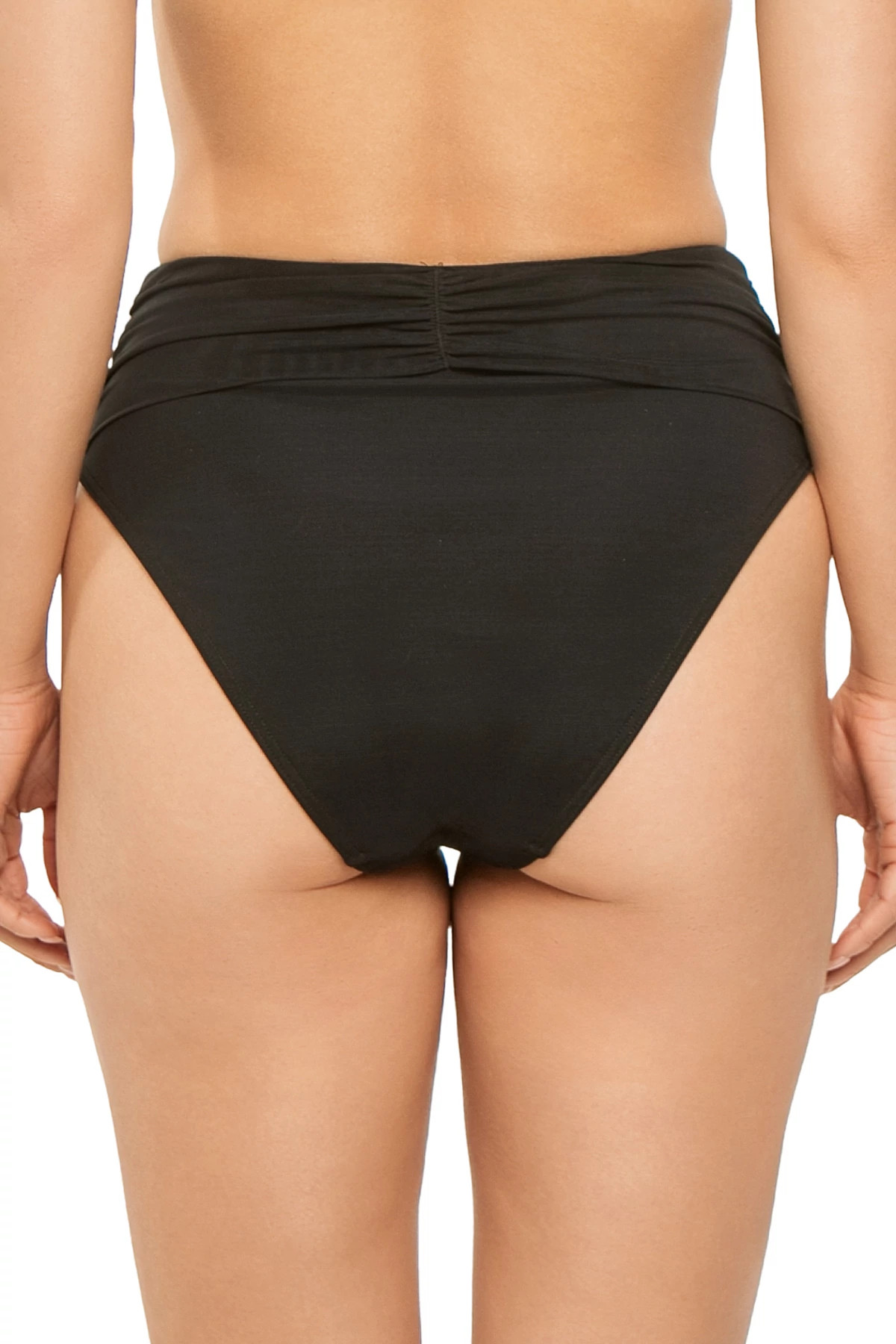 BLACK Lure High Waist Bikini Bottom image number 2