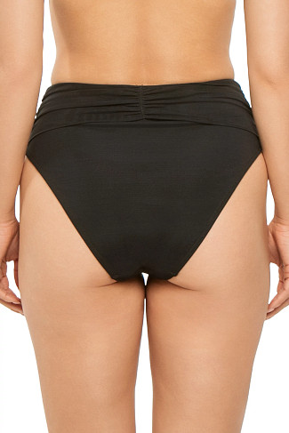 BLACK Lure High Waist Bikini Bottom