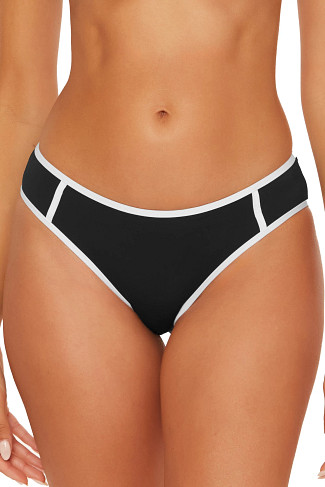 BLACK Adela Hipster Bikini Bottom