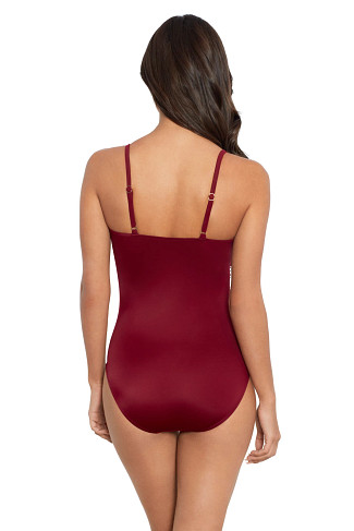 MERLOT Isabel Flounce One Piece