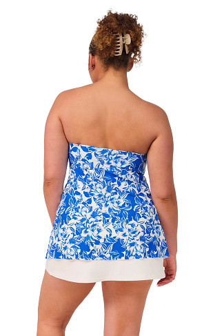 CHELSEA PETALS Molly Bandeau Tankini