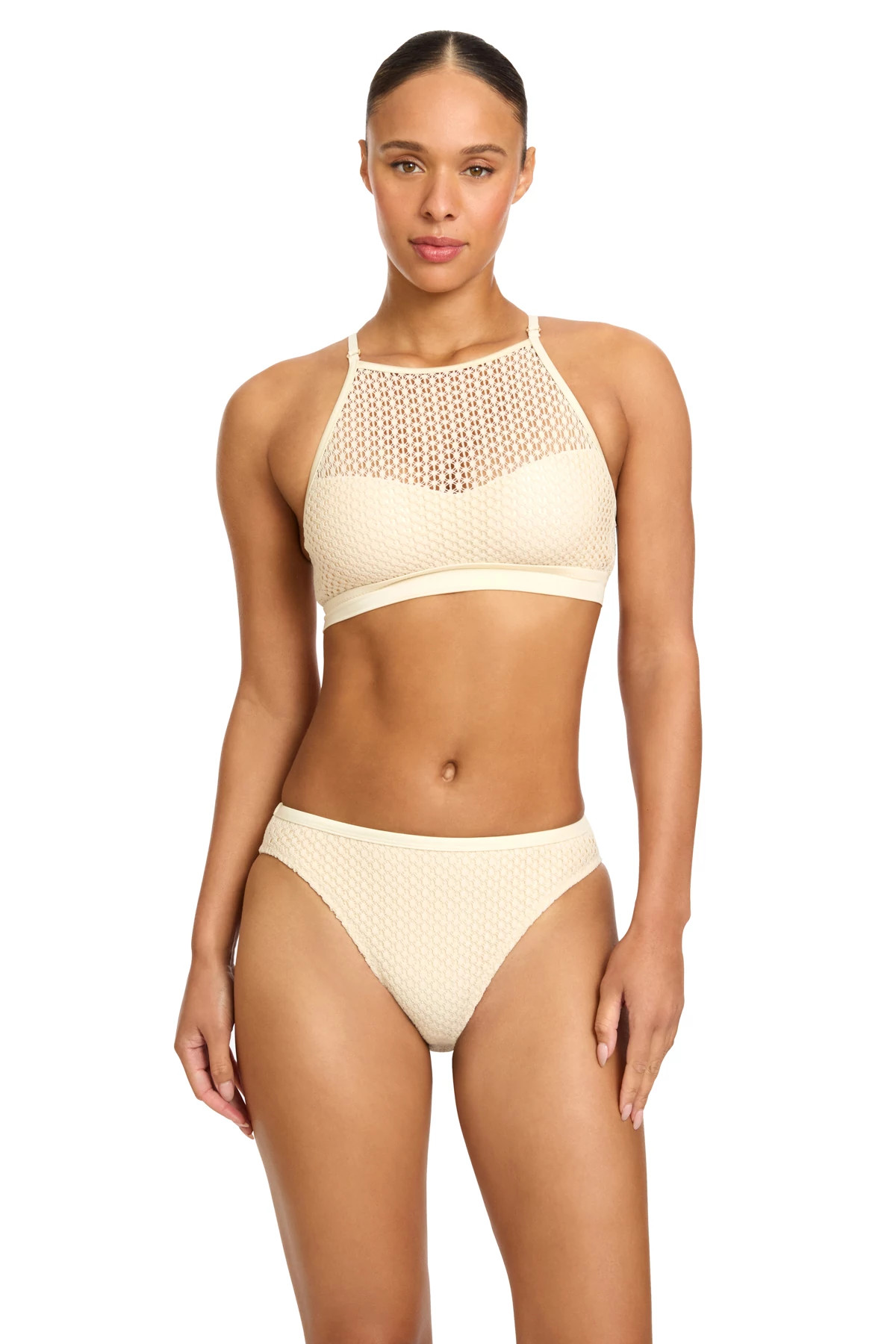 BISQUE High Neck Bikini Top image number 1