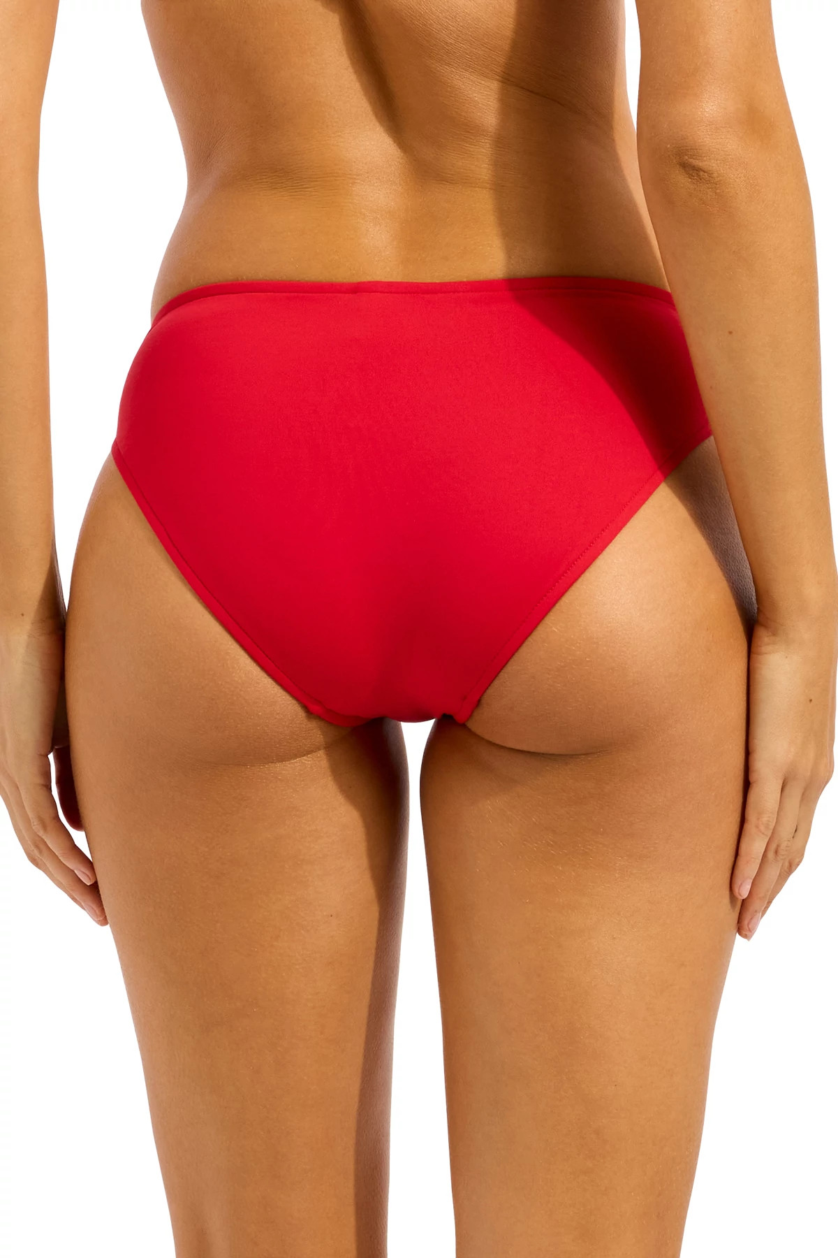 COSMO RED Twist Front Hipster Bikini Bottom image number 2