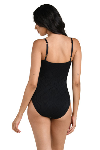 BLACK Mantra Medallion One Piece Swimsuit