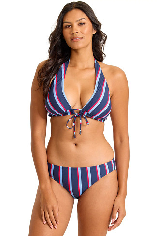 MARE NAVY Deep Sea Halter Bikini Top