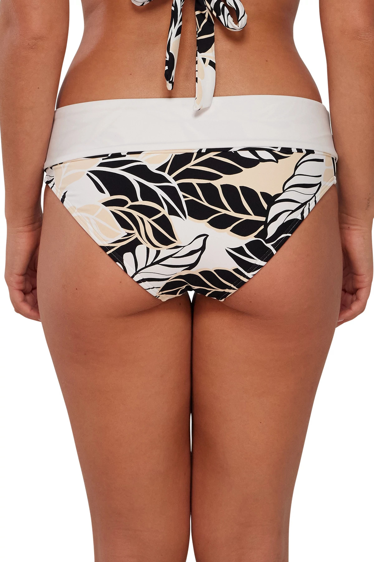 WILD WHIMSY Capri High Waist Bikini Bottom image number 3