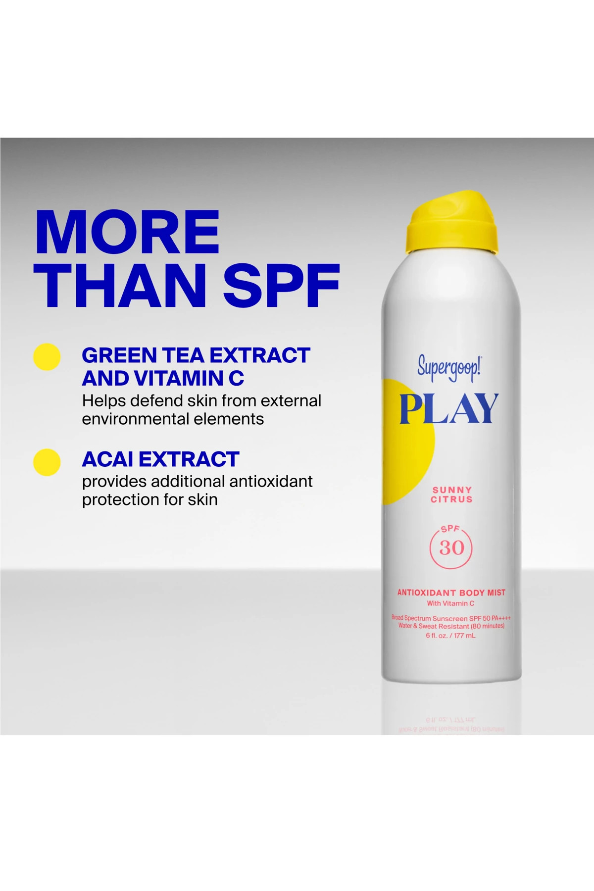 WHITE PLAY Antioxidant Body Mist SPF 30 with Vitamin C image number 5