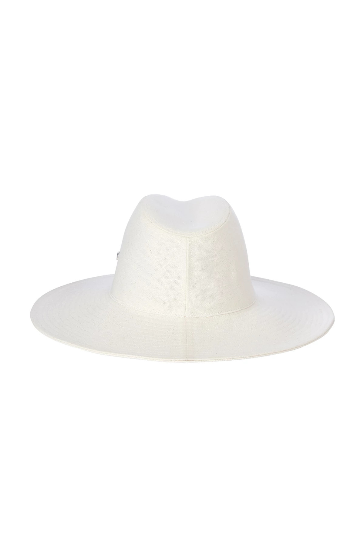 WHITE/SILVER Violetta Panama Hat image number 2