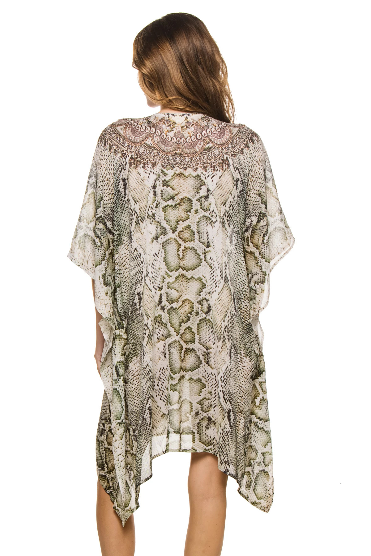 SERPENTINE Snake Lace Up Tunic image number 2