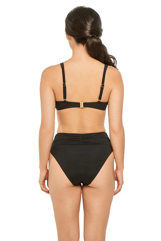 BLACK Lure Bralette Bikini Top