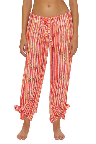 CORAL REEF Seaside Split Leg Pants