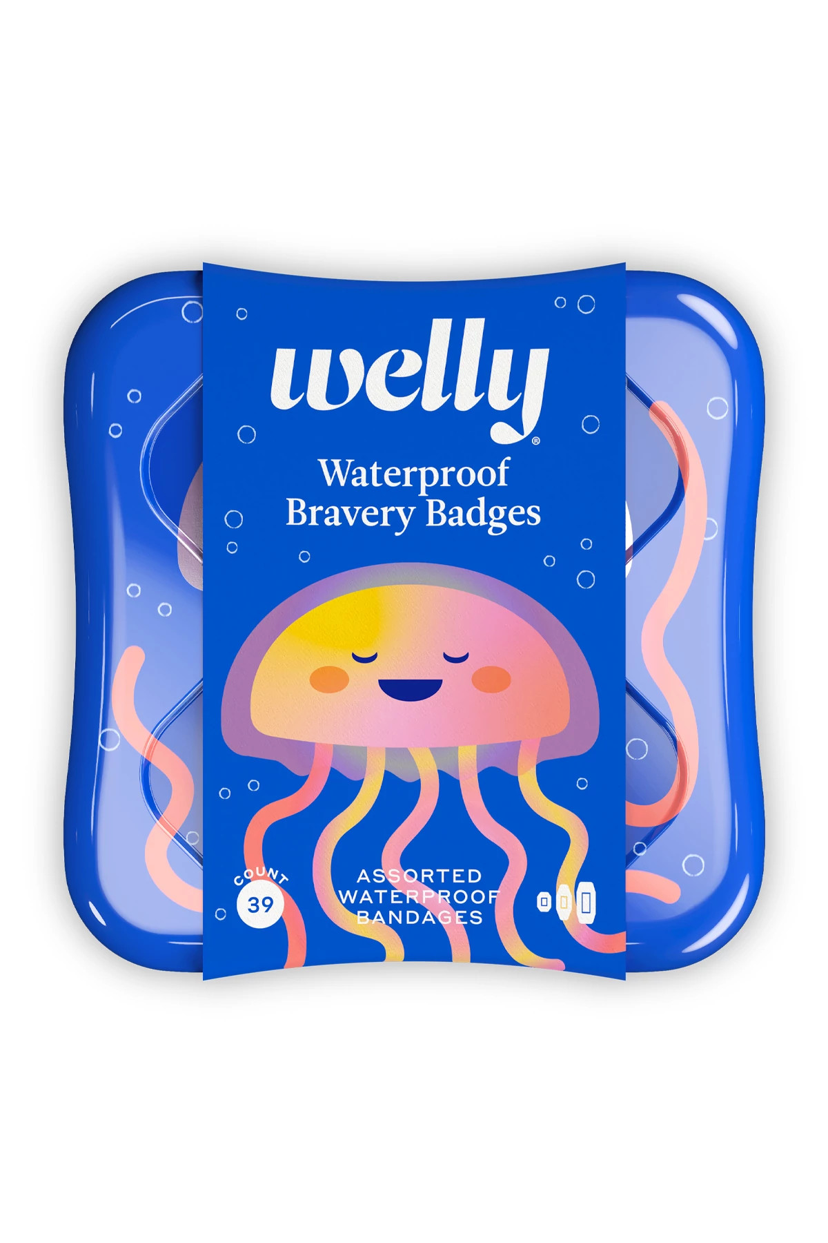 BLUE Jellyfish Waterproof Bandages image number 1