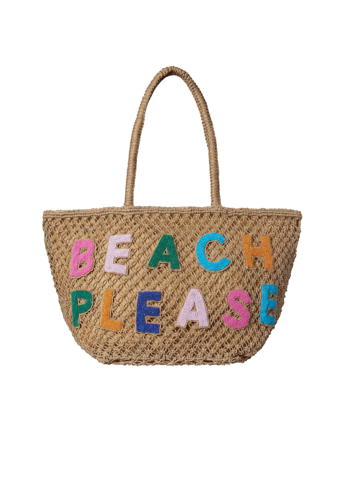 NATURAL Beach Please Tote image number 1