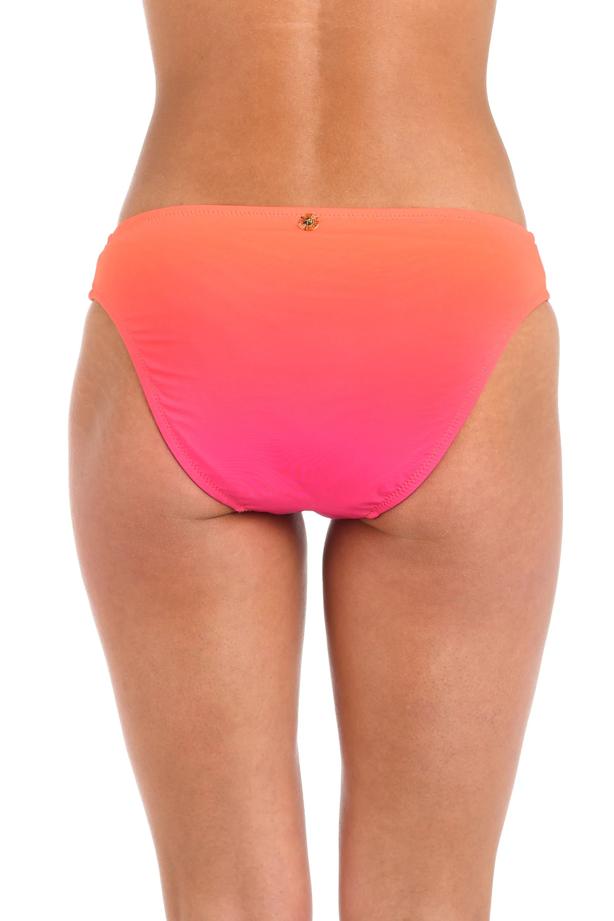 PINK Ombre Hipster Bikini Bottom image number 2