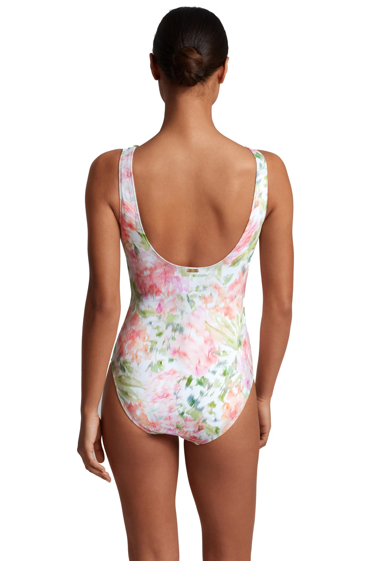 MULTI Ruffle One Piece Swimsuit image number 2