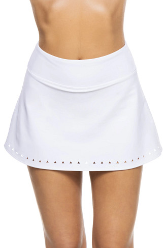 WHITE Susie Sport Mini Skirt
