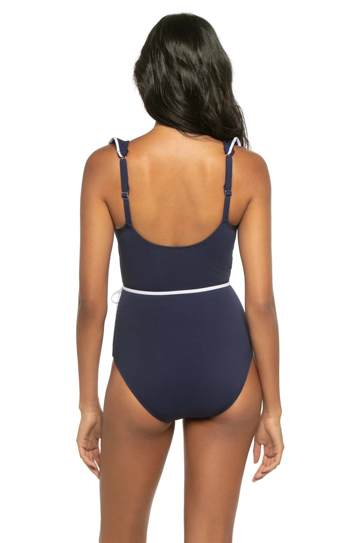 MARE NAVY Ruffle One Piece Swimsuit image number 2