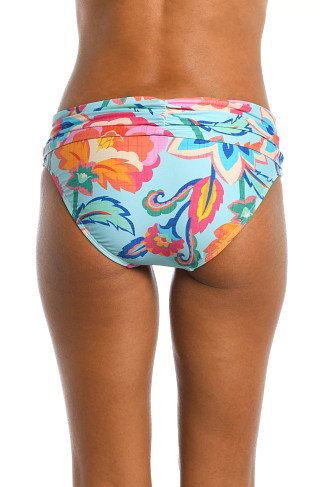 MULTI Breezy Beauty Banded Hipster Bikini Bottom