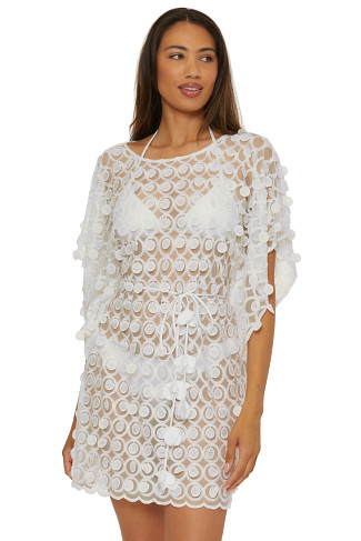 WHITE Poolside Bubbly Tunic