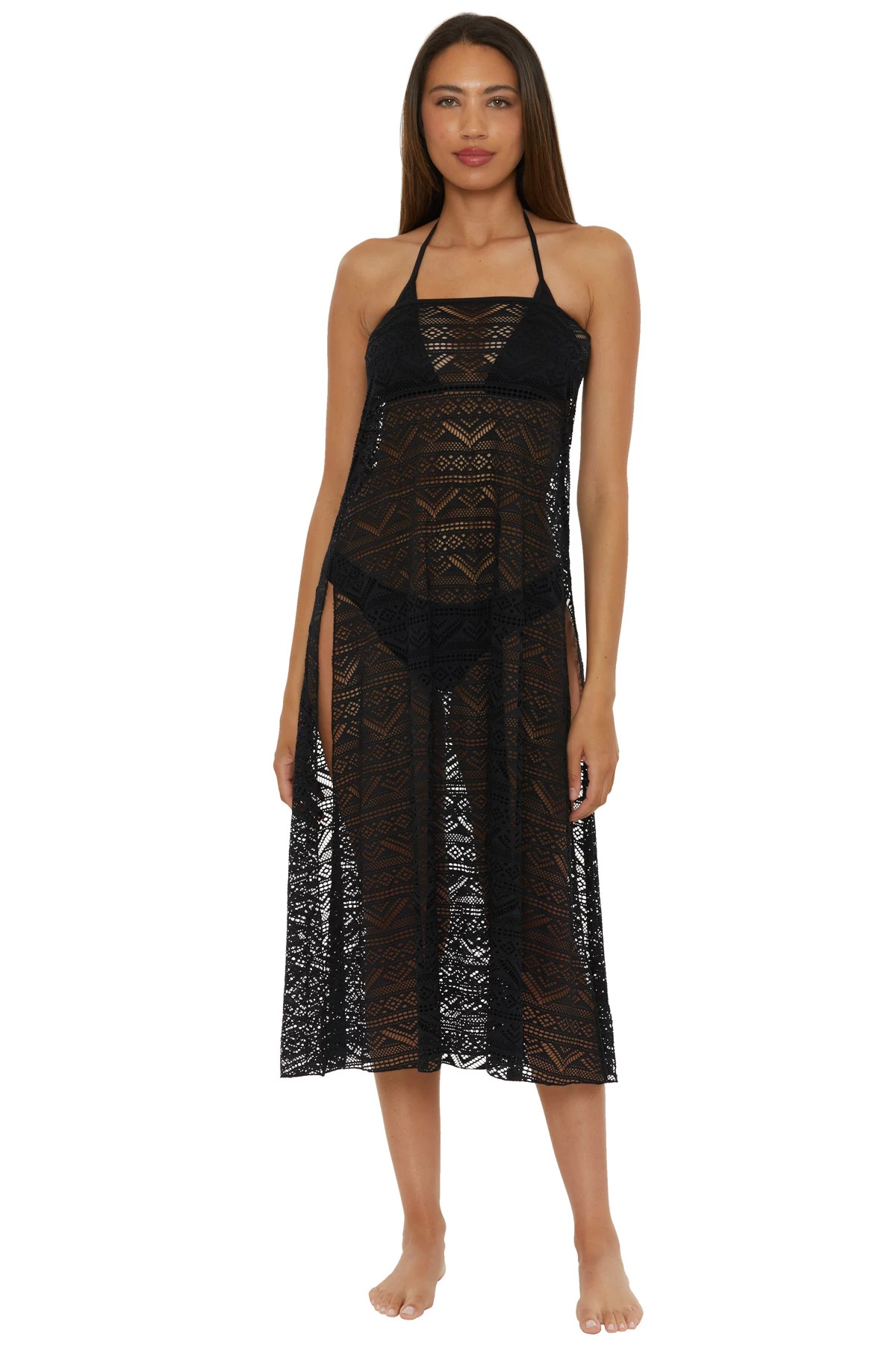 BLACK Rose Maxi Skirt image number 2