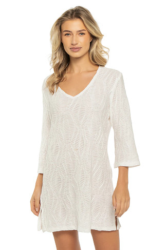 OFF WHITE Ipanema Textured Tunic
