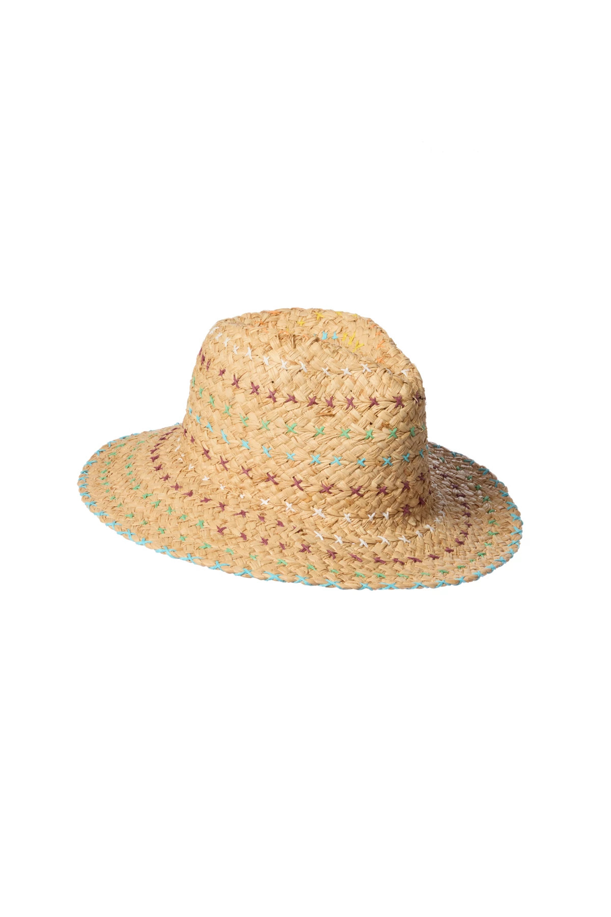 AQUA MULTI Saccara Panama Hat image number 1