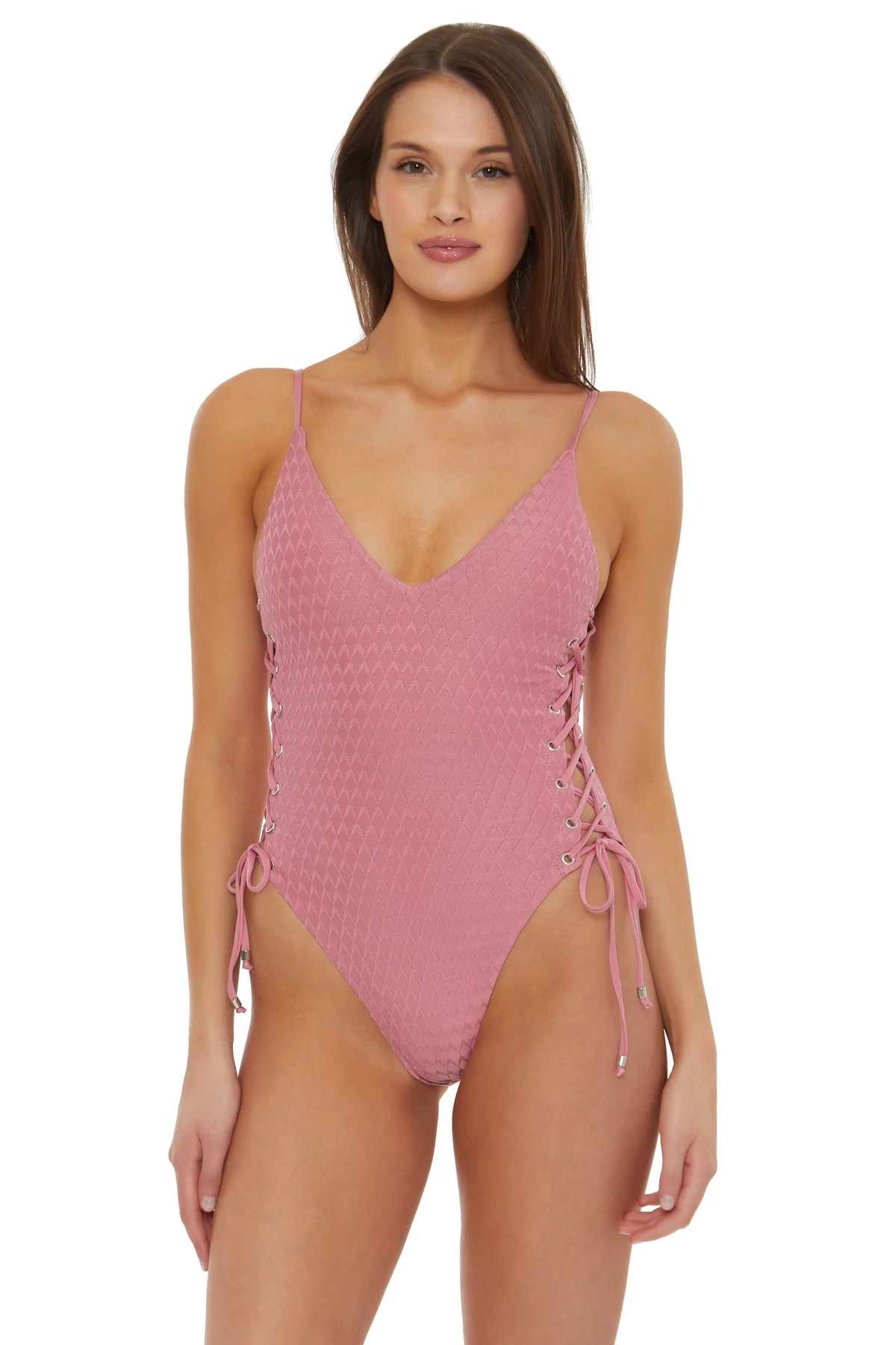ROSETTE Maillot Plunge One Piece Swimsuit image number 1