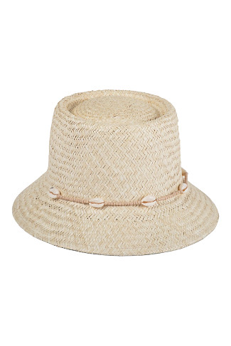NATURAL Inca Raffia Bucket Hat