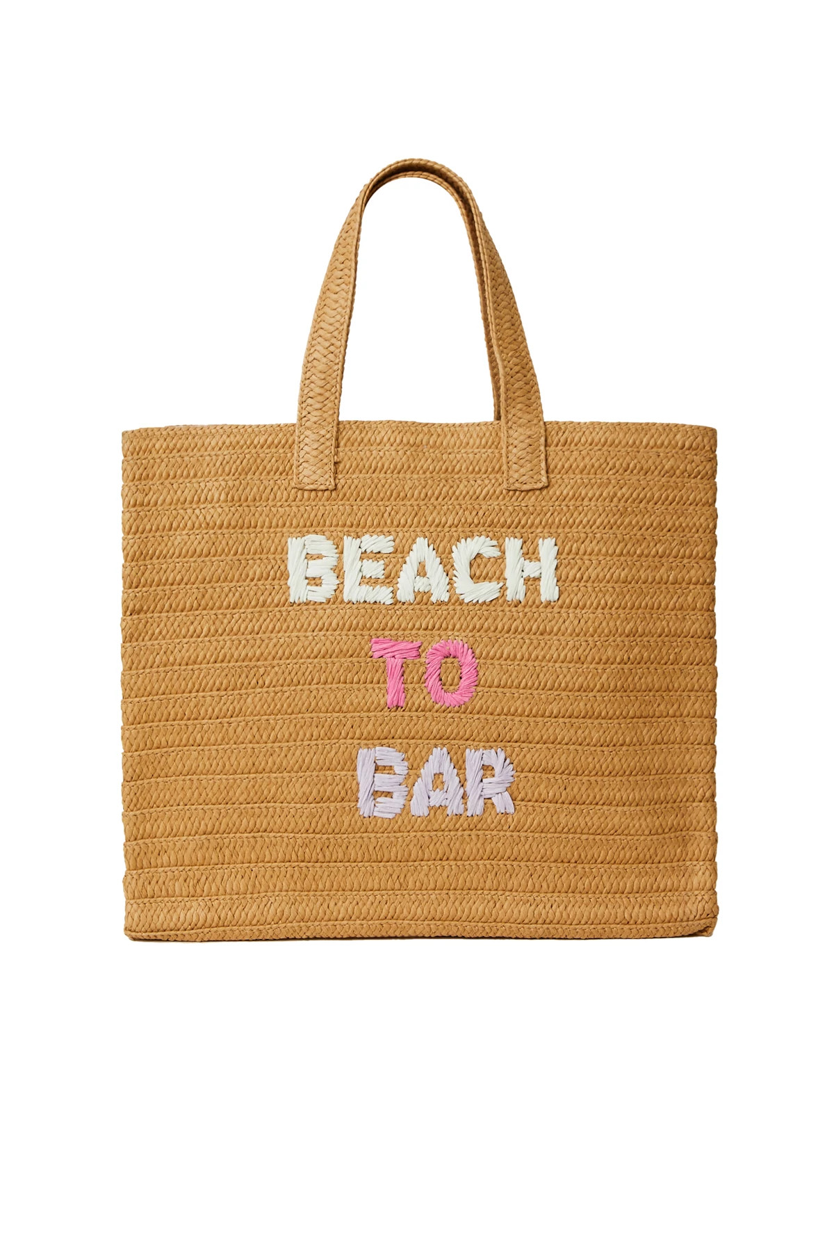 SAND RAINBOW Beach To Bar Tote image number 1
