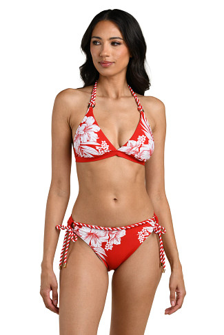 RUBY Mariner Blooms Halter Bikini Top
