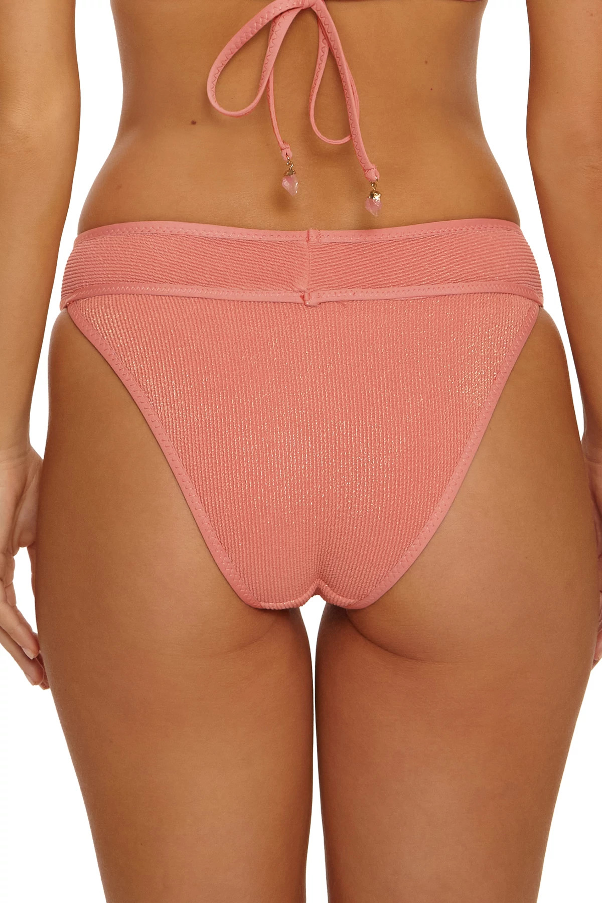 BLUSH Maui Banded High Leg Bikini Bottom image number 2