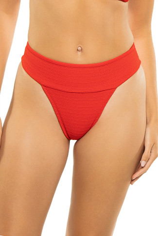 CRIMSON Tamarindo High Waist Bikini Bottom