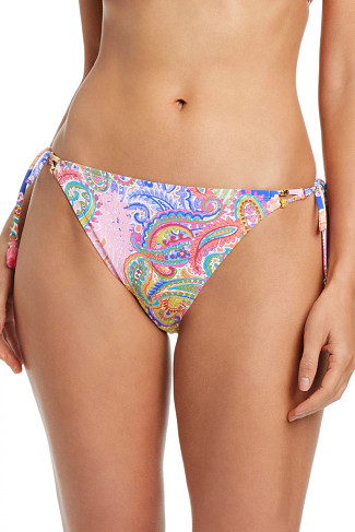 MULTI Paisley Print Tie Side Bikini Bottom