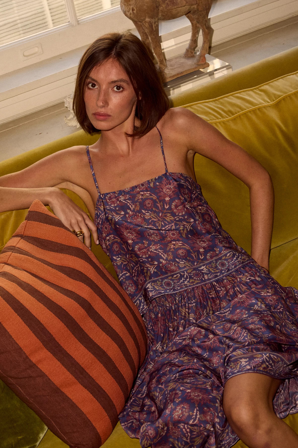 ARTICHOKE MARINER Heather Maxi Dress image number 4