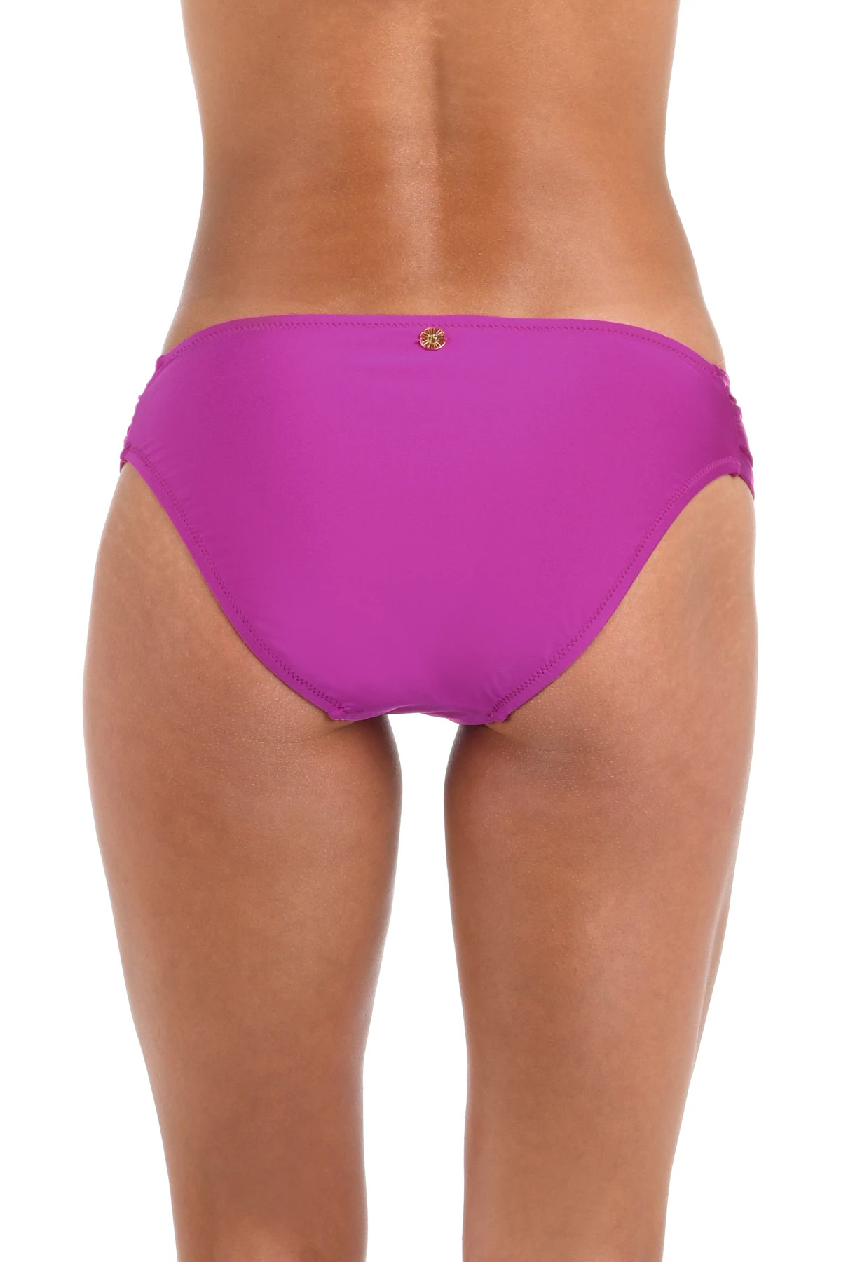 BRIGHT VIOLET Hipster Bikini Bottom image number 2