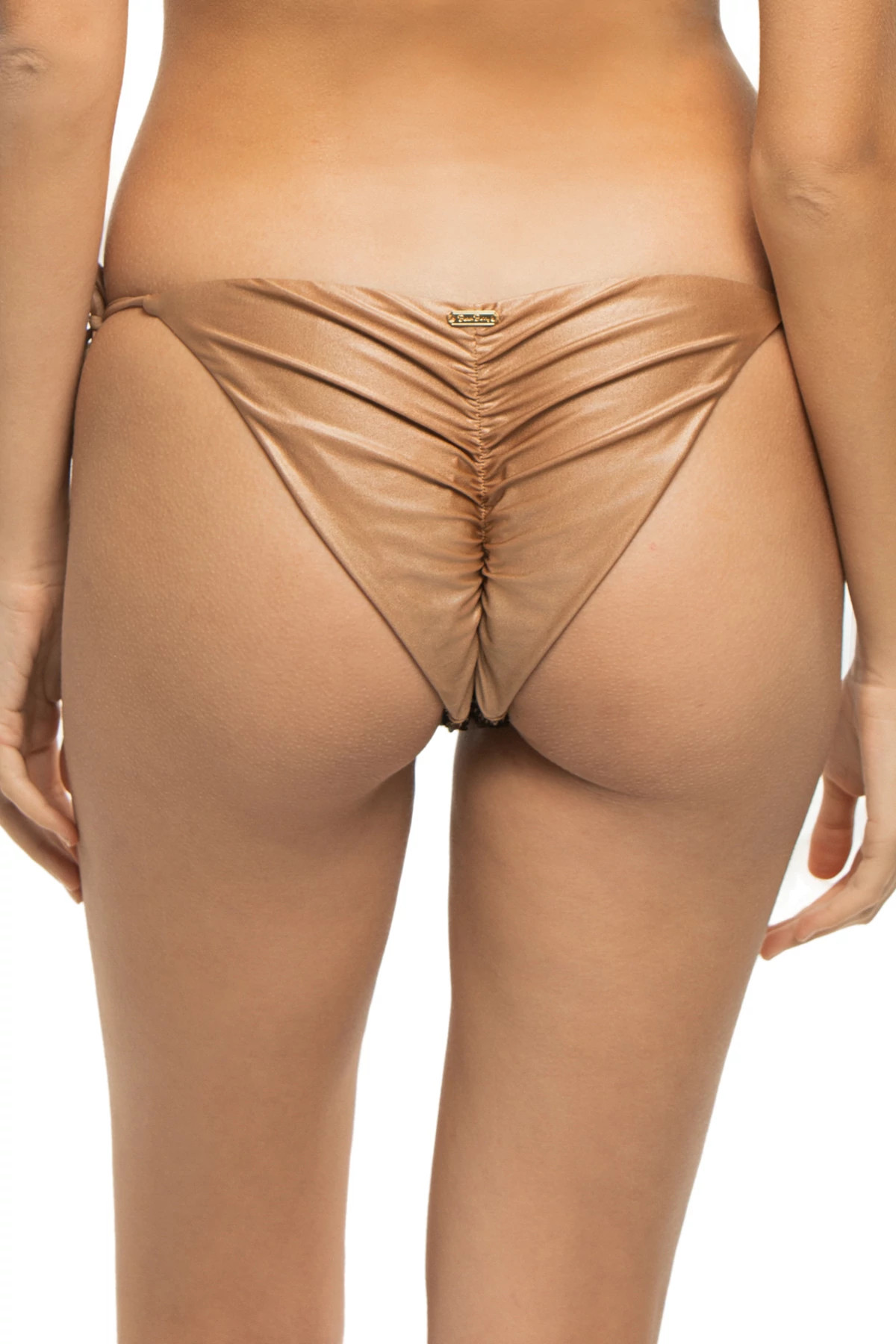 MERMAID OMBRE Ariel Tie Side Brazilian Bikini Bottom image number 2