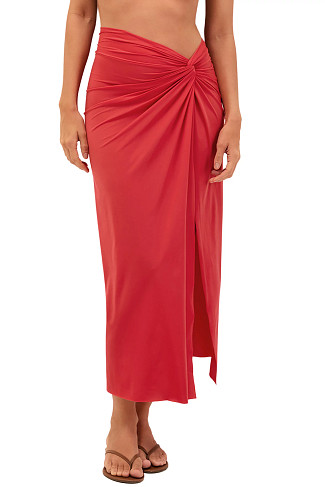 JOYRIDE Karen High Rise Twisted Maxi Skirt