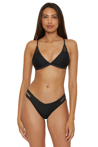 BLACK Luna Bralette Bikini Top